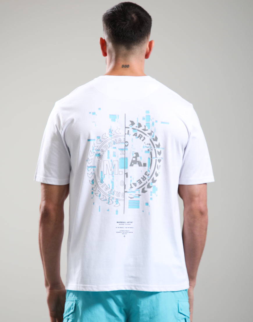 Marshall Artist Glitch Theory T-Shirt White