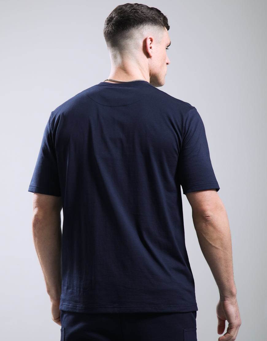 Marshall Artist Kyoto Pocket T-Shirt Navy
