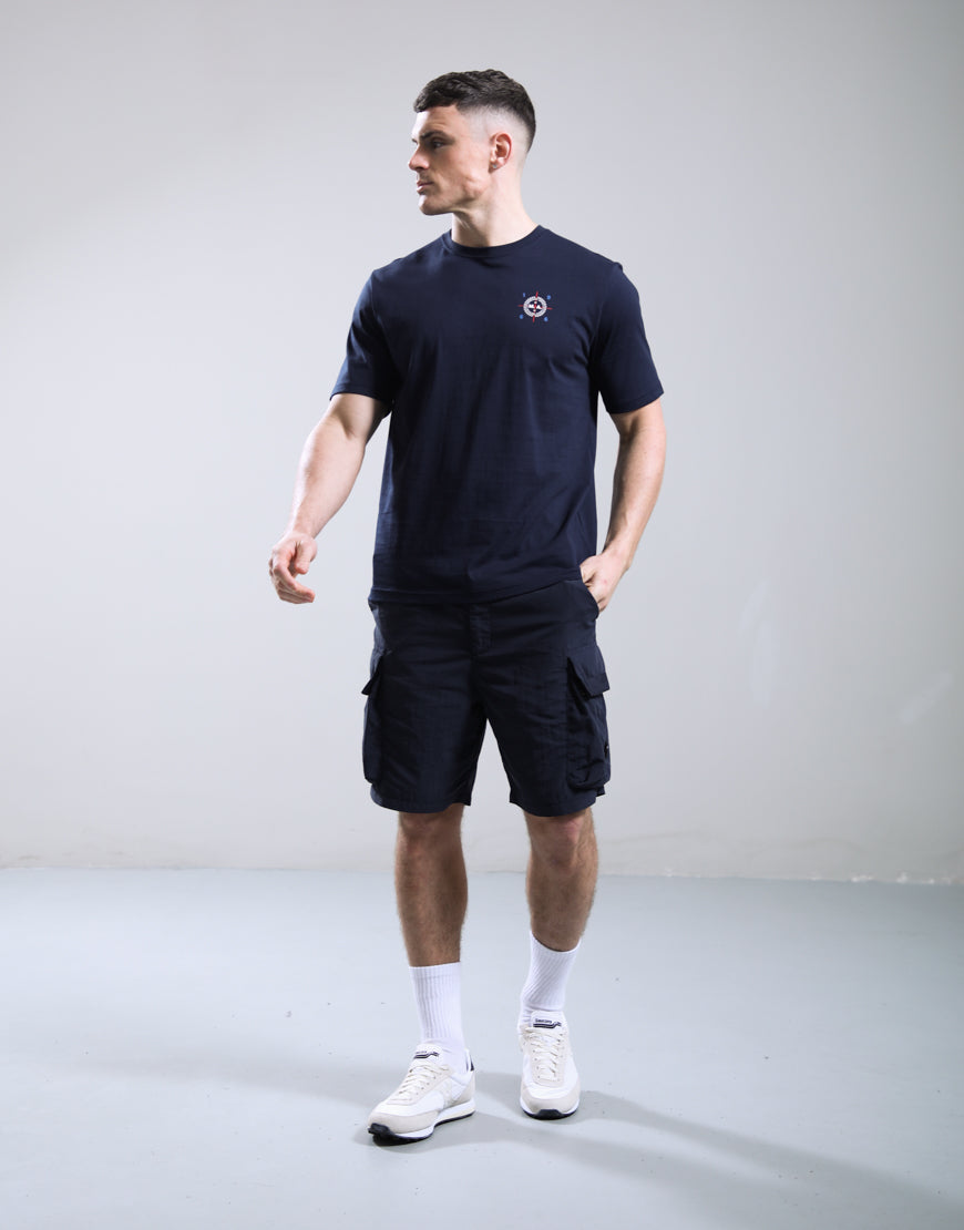 Marshall Artist Zero Twenty Six T-Shirt Navy