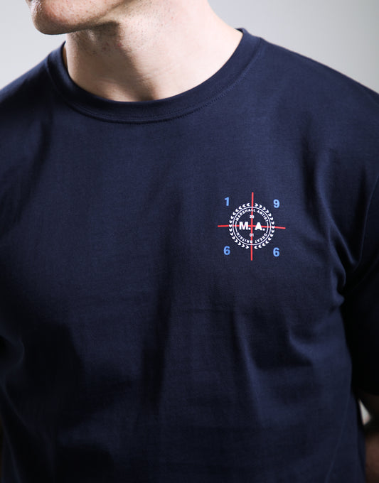 Marshall Artist Zero Twenty Six T-Shirt Navy