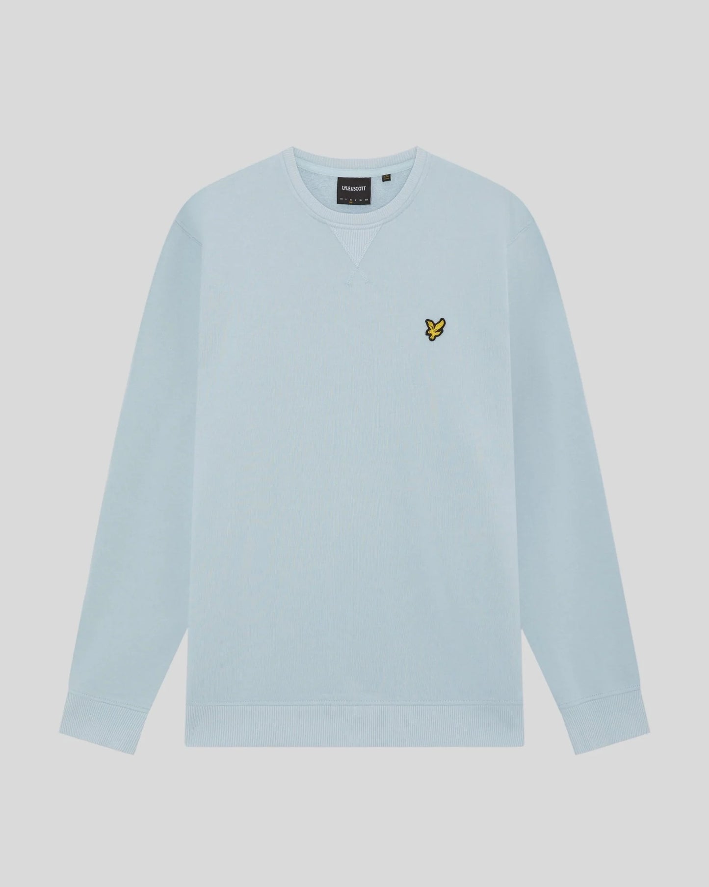 Lyle & Scott Cotton Crew Neck Sweatshirt Opal Blue