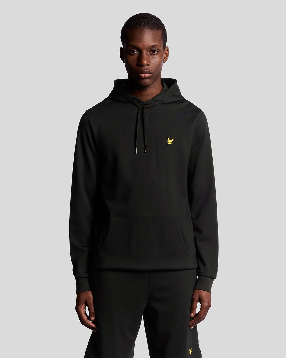 Lyle & Scott Sports Lightweight Hoodie Jet Black