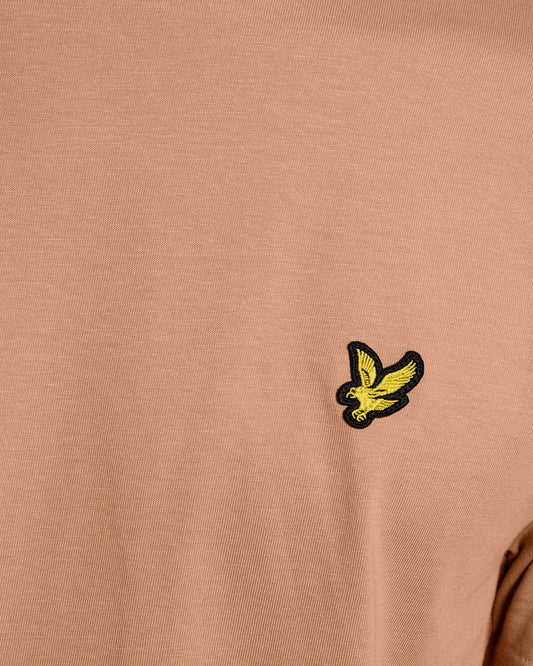 Lyle & Scott Cotton Crew Neck T-Shirt Barley