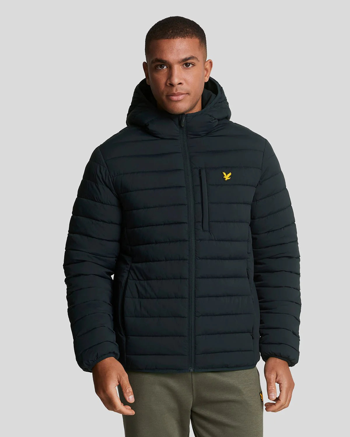 Lyle & Scott Sports Lightweight Puffer Jacket Dark Navy