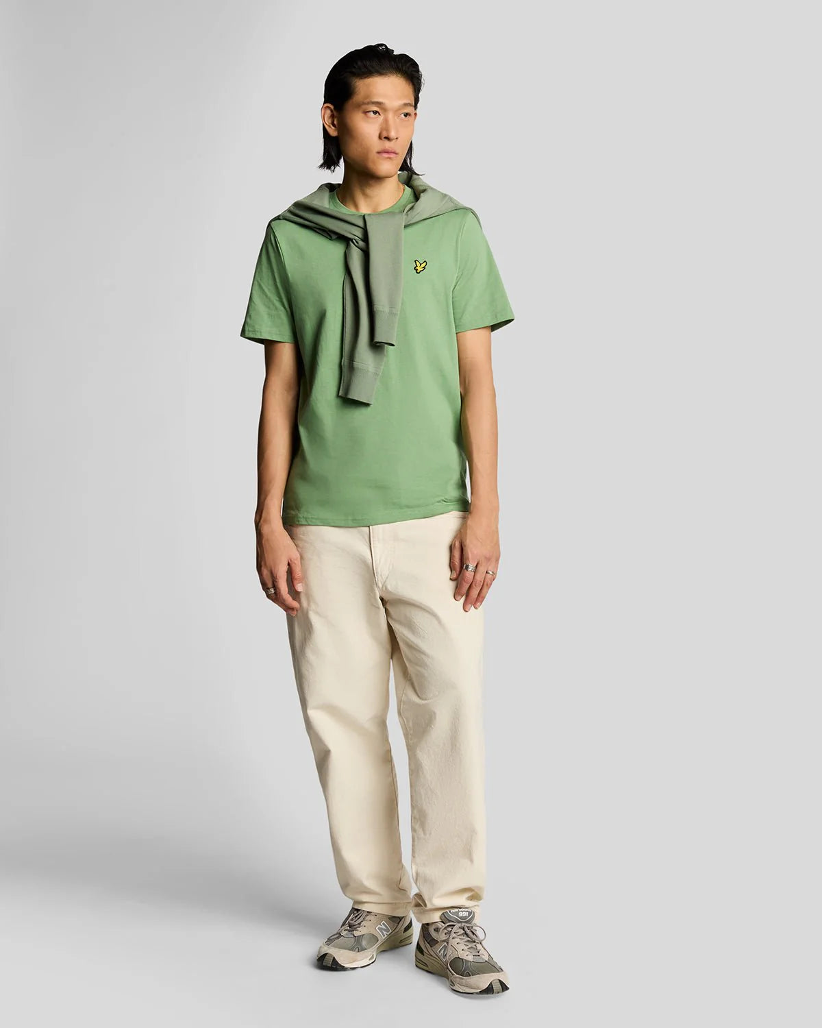 Lyle & Scott Plain T-Shirt Smoke Green