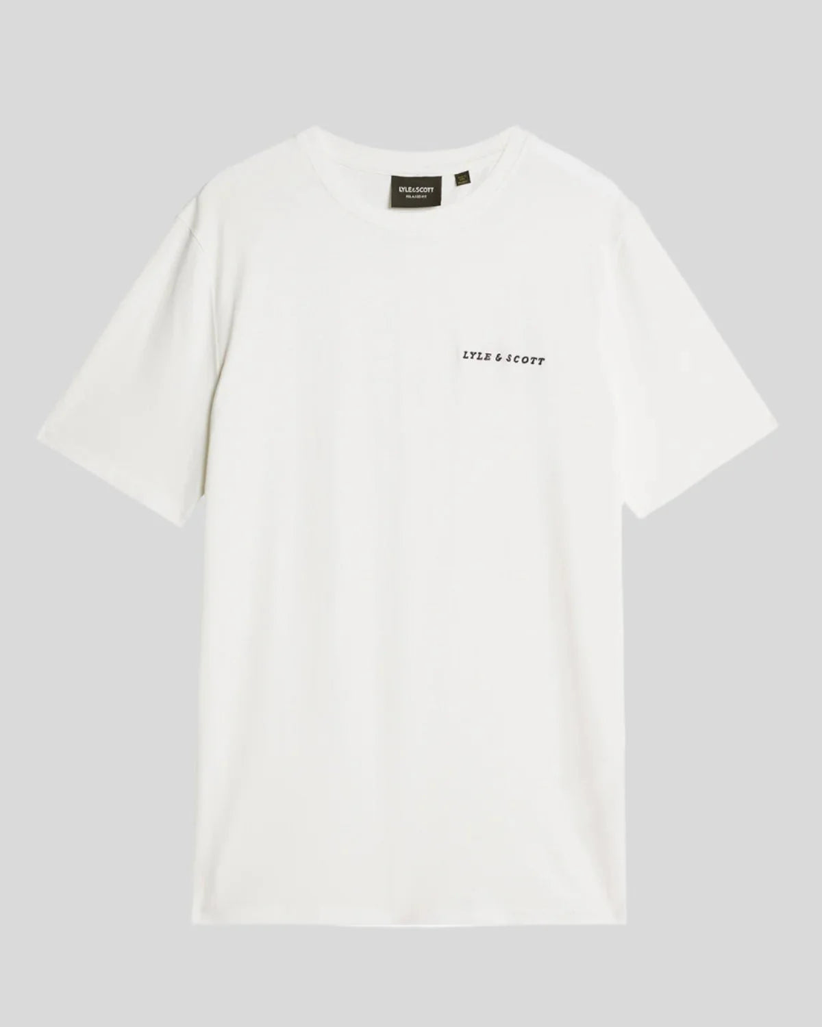 Lyle & Scott Script Logo T-Shirt White