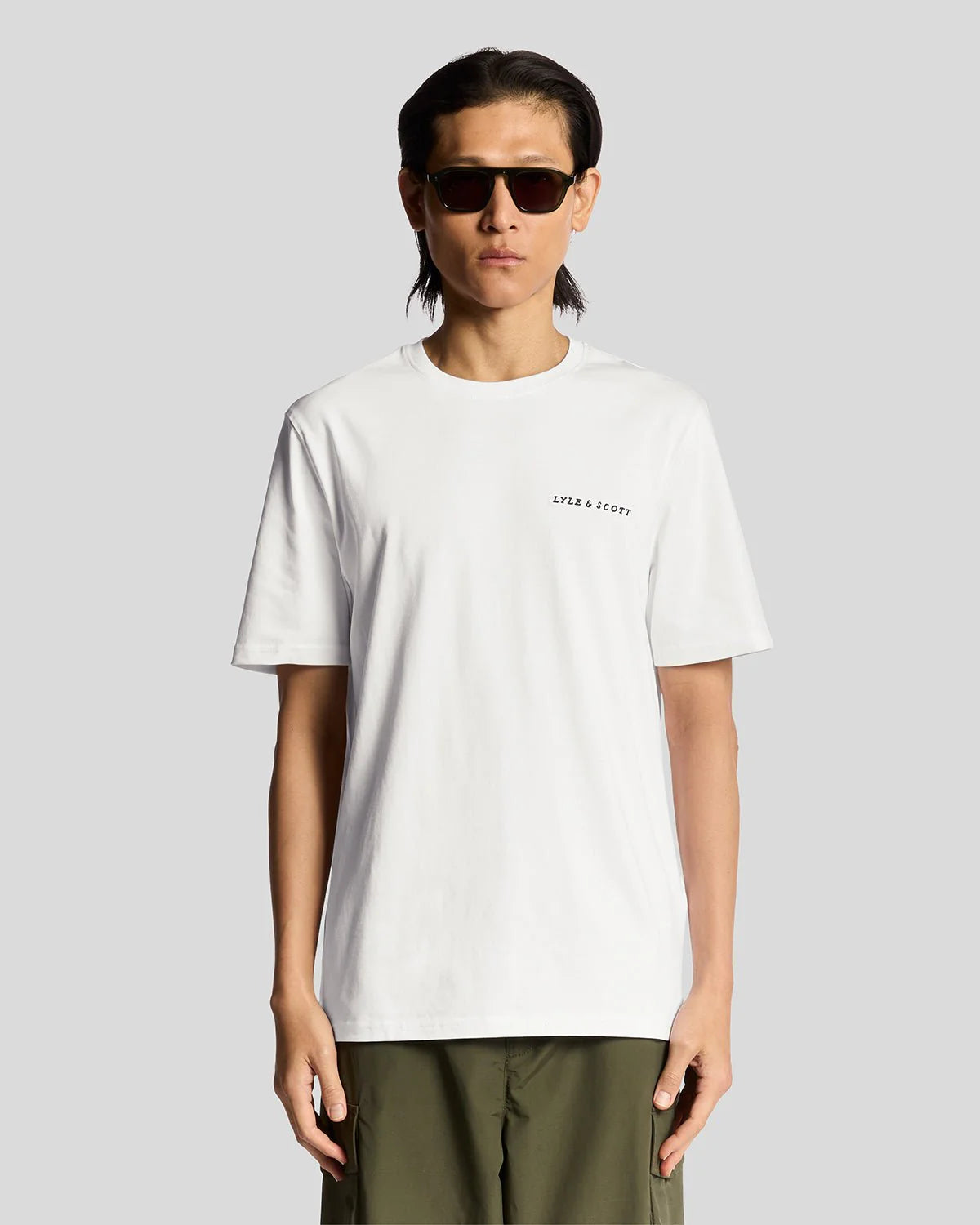 Lyle & Scott Script Logo T-Shirt White