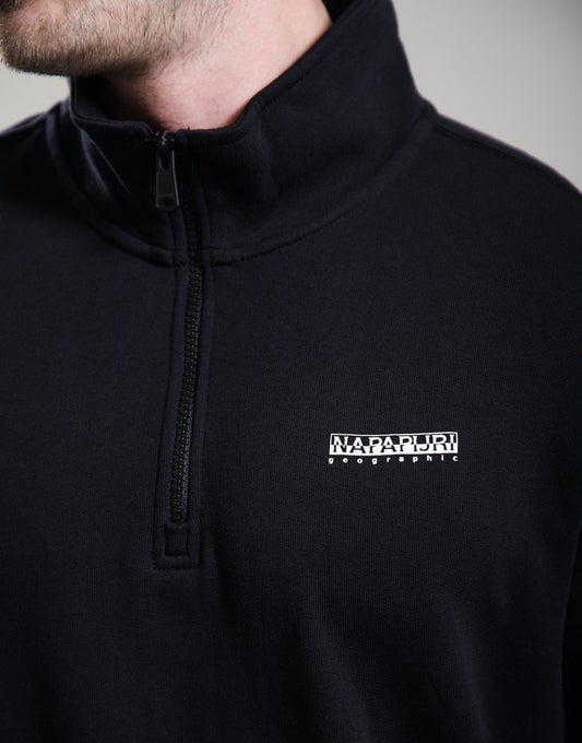 Napapijri B-Small Box Half Zip Sweat Black Beauty