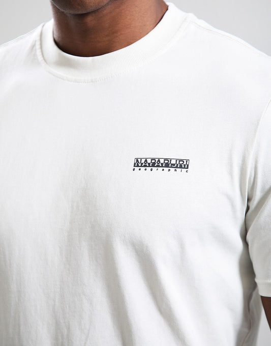 Napapijri S-Small Box T-Shirt Beige Dimity