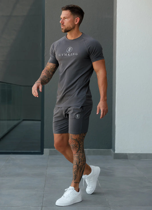 Gym King Pro Jersey Short Graphite