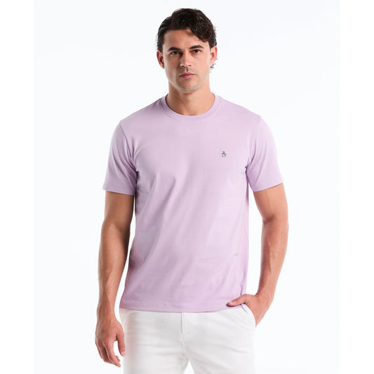 Original Penguin Sticker Pete Logo T-Shirt Lavendula