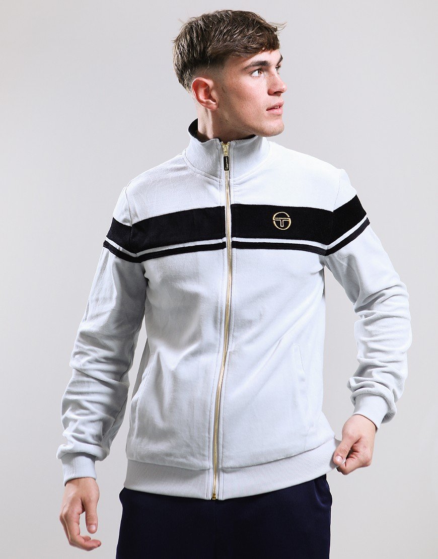 Sergio Tacchini Velour Damarindo Track Top High Rise