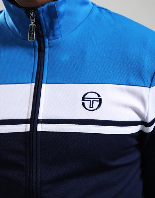 Sergio Tacchini Damarindo Track Top Directoire Blue/White/Maritime Blue