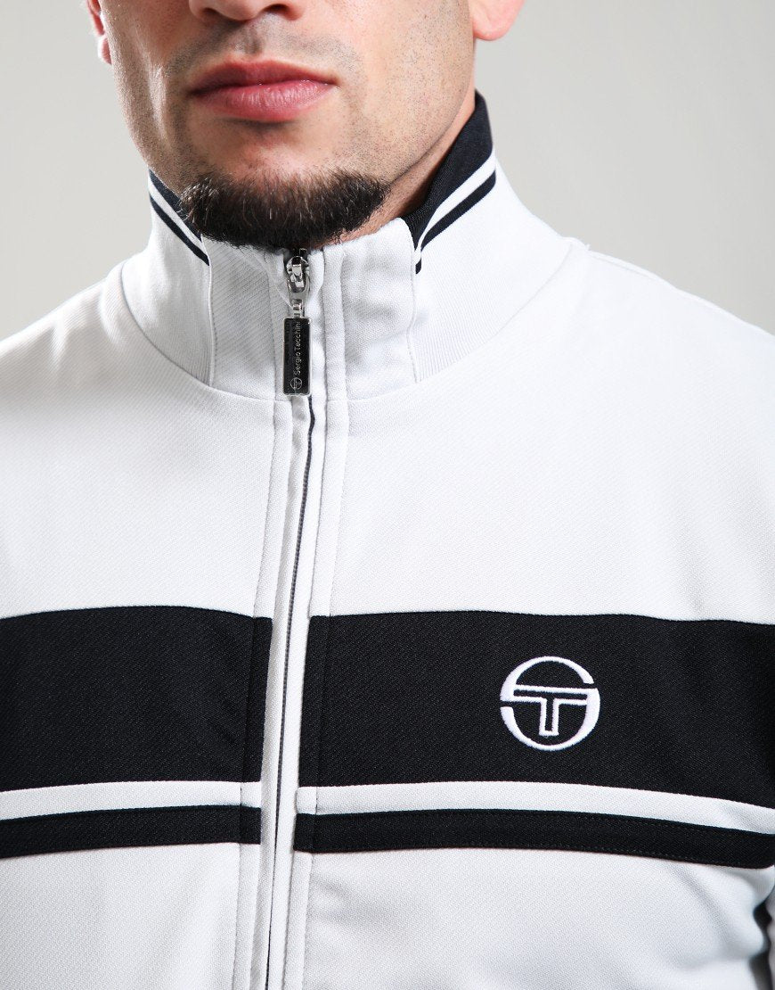 Sergio Tacchini Damarindo Track Top Glacier Grey/Black