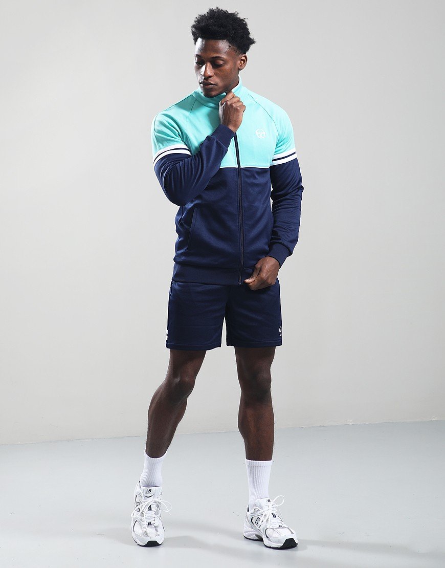 Sergio Tacchini Orion TJ Track Jacket Pool Blue/Maritime Blue/White
