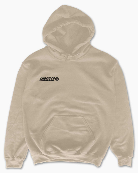 Miracles Sky Hoodie Stone
