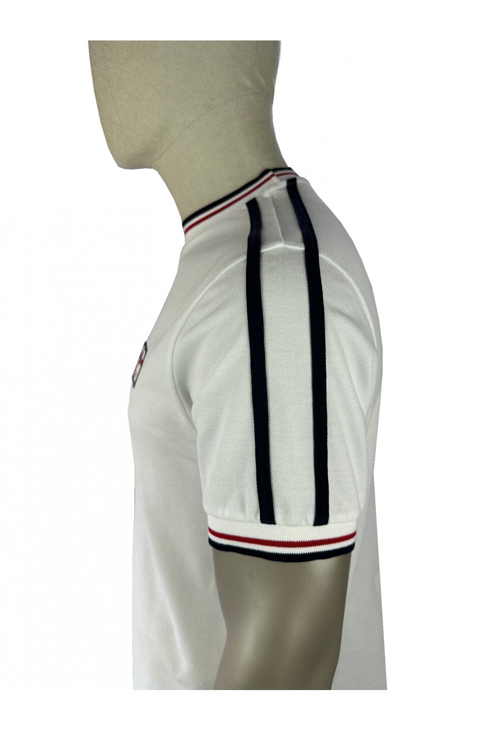 Trojan St George Bade Pique T-Shirt White