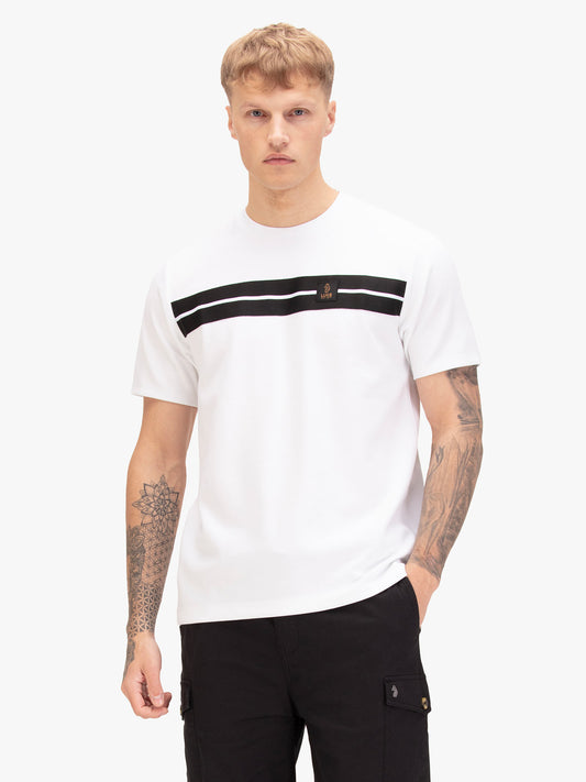 Luke 1977 Hopkins 1000 T-Shirt White Black Tape