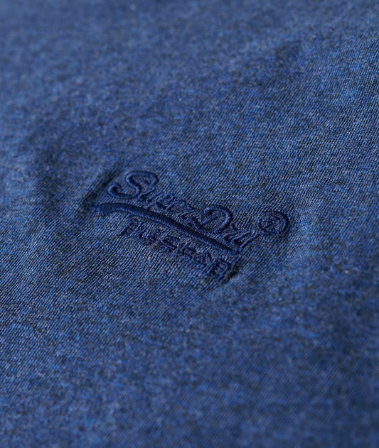 Superdry Essential Logo Embroidered T-Shirt Bright Blue Marl*