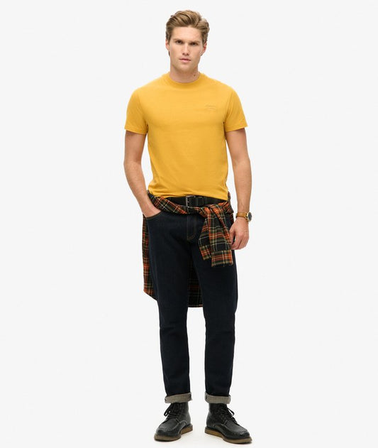 Superdry Essential Logo Embroidered T-Shirt Winter Gold*