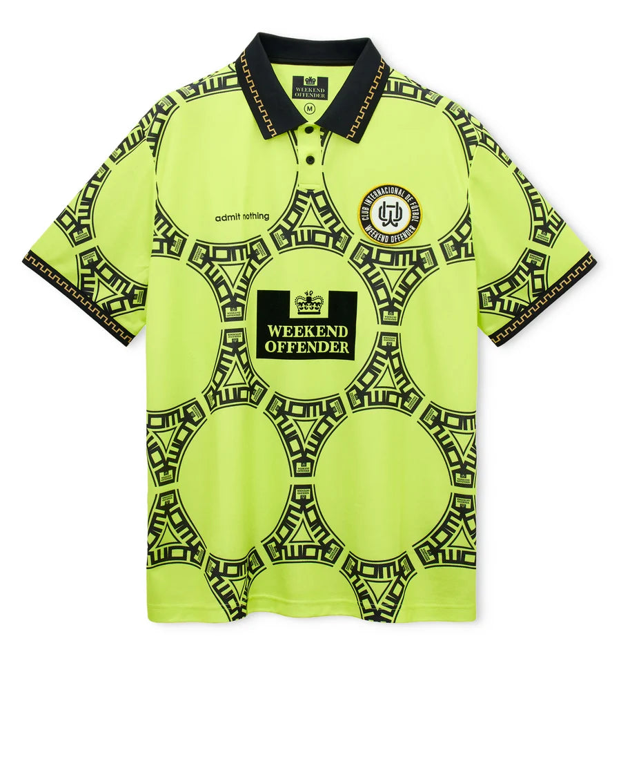 Weekend Offender Mexico Football Shirt Lime