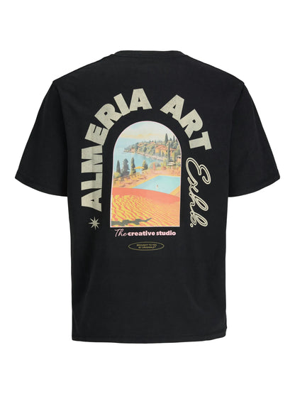 JACK & JONES JORALMERIA World T-Shirt Black