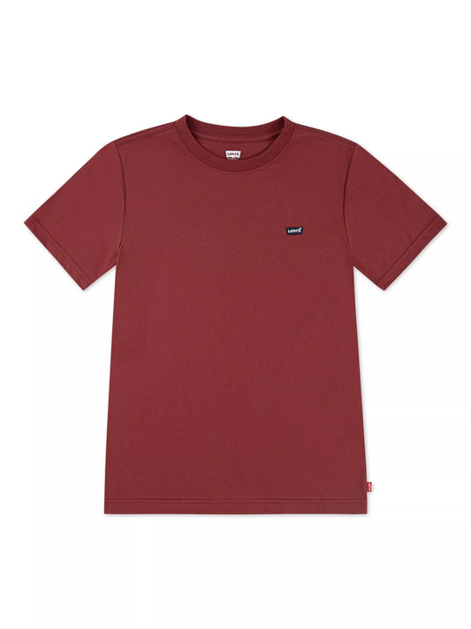Levis Junior Small Logo T-Shirt Red Pear