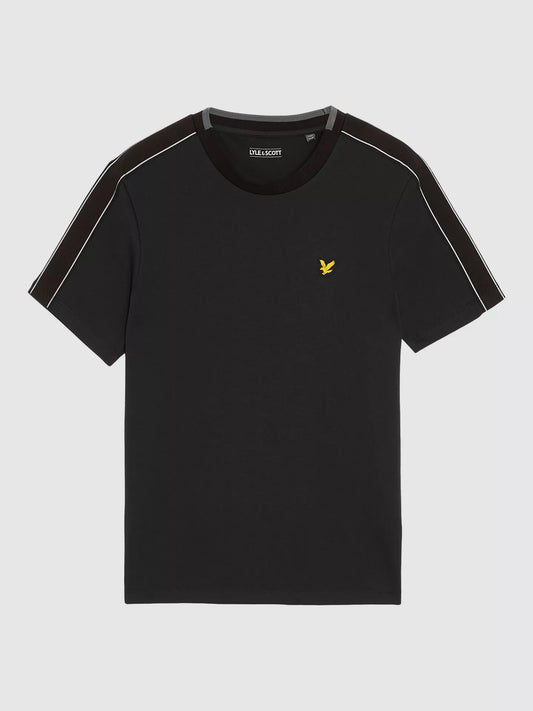 Lyle & Scott Tape T-Shirt Jet Black
