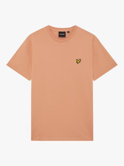 Lyle & Scott Cotton Crew Neck T-Shirt Terracotta Pot