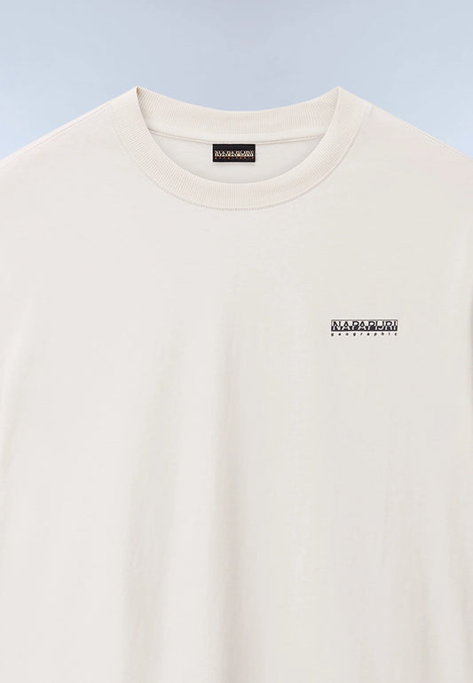 Napapijri S-SMALL BOX SS T-Shirt Beige Dimity