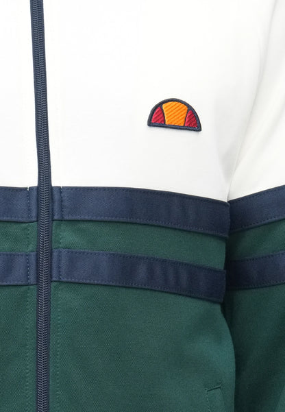 Ellesse Rimini Track Top Dark Green/Off White