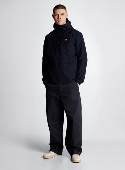 Lyle & Scott Lightweight Hooded Jacket Dark Navy