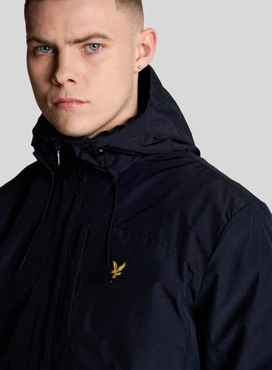 Lyle & Scott Lightweight Hooded Jacket Dark Navy