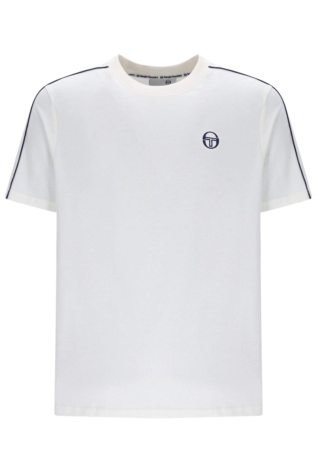 Sergio Tacchini Santis Raised Logo T-shirt White