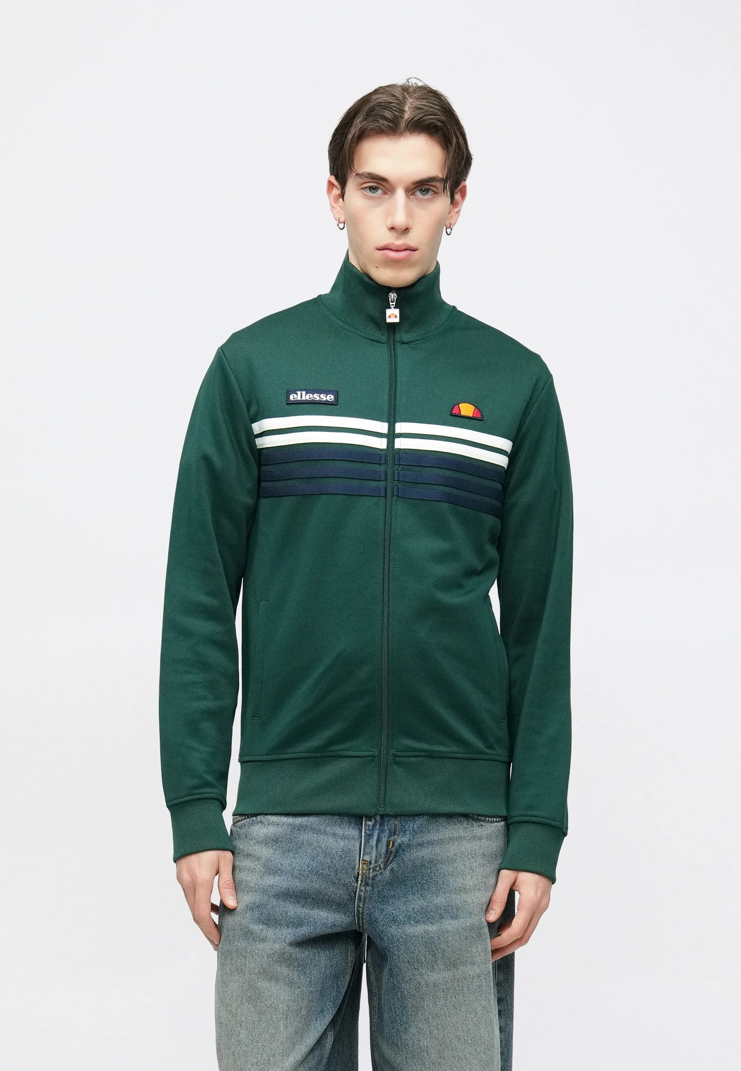 Ellesse Vicenza Track Top Dark Green