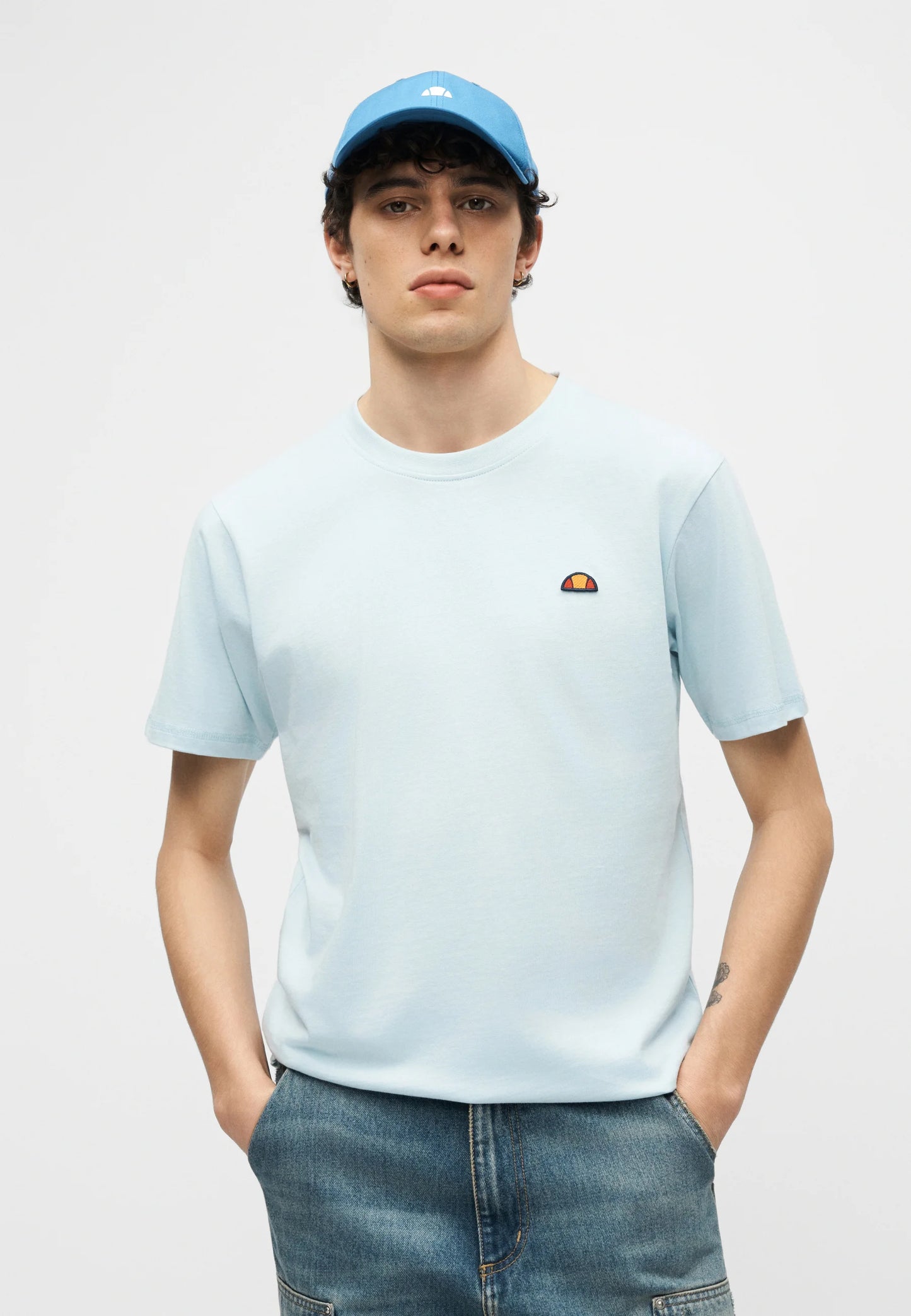 Ellesse Cassica T-Shirt Light Blue