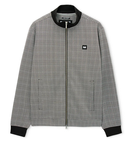 Weekend Offender Erlen Jacquard Track Top Black Mix