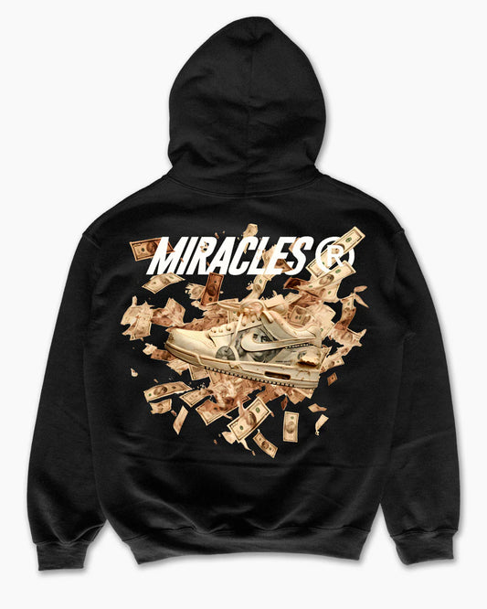 Miracles 100 Dollar Hoodie Black