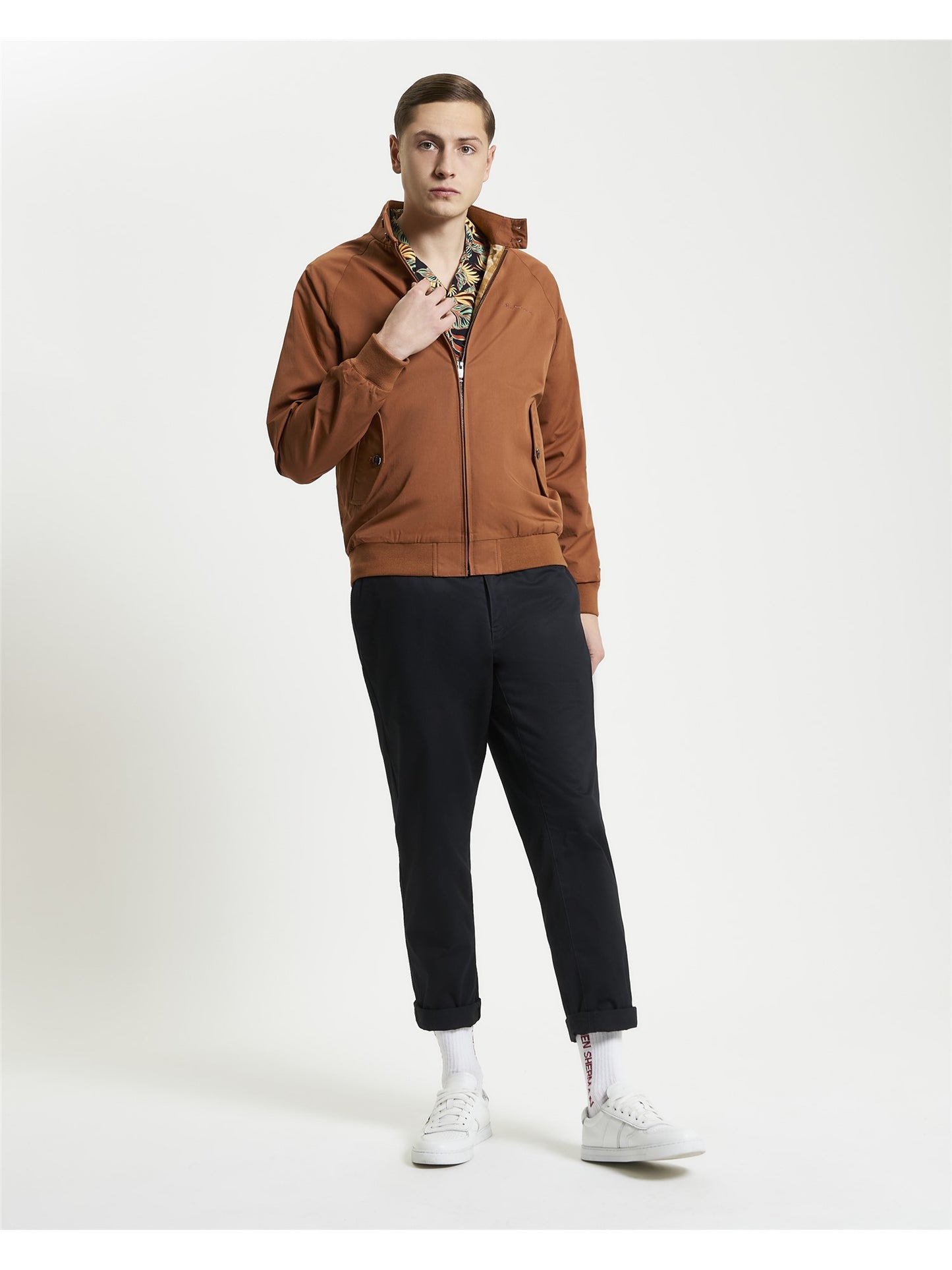 Ben Sherman Signature Harrington Jacket Anise