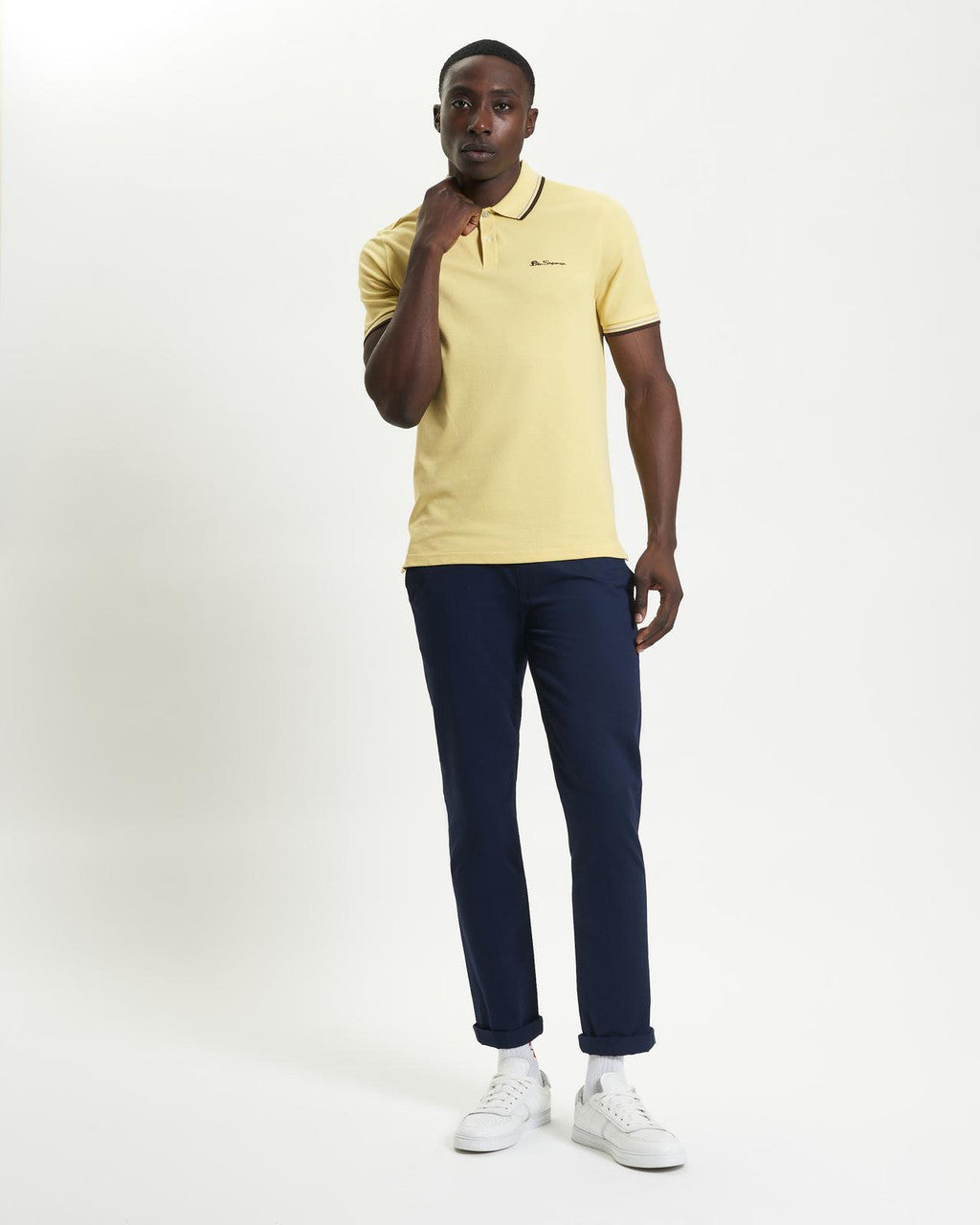 Ben Sherman Signature Pique Polo Corn