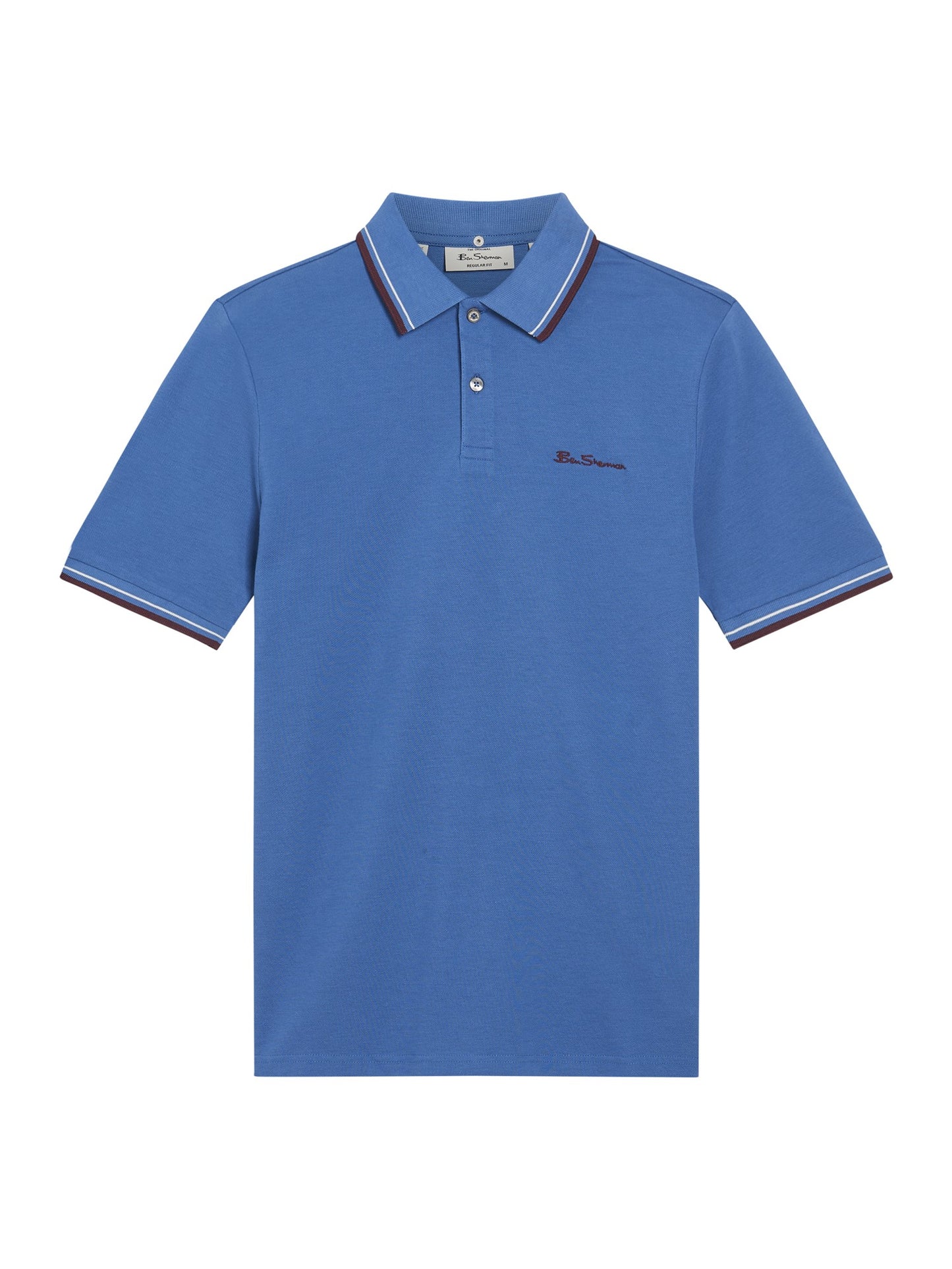 Ben Sherman Signature Pique Polo Cobalt