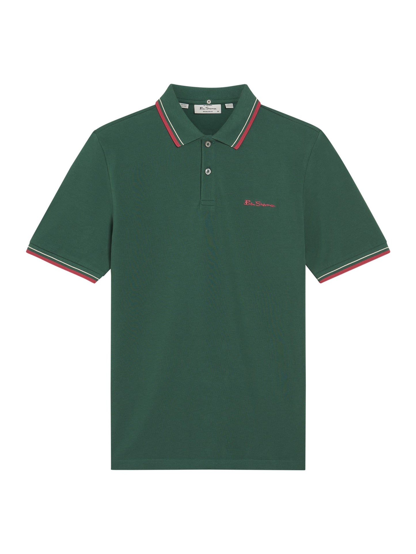 Ben Sherman Signature Pique Polo Dark Green