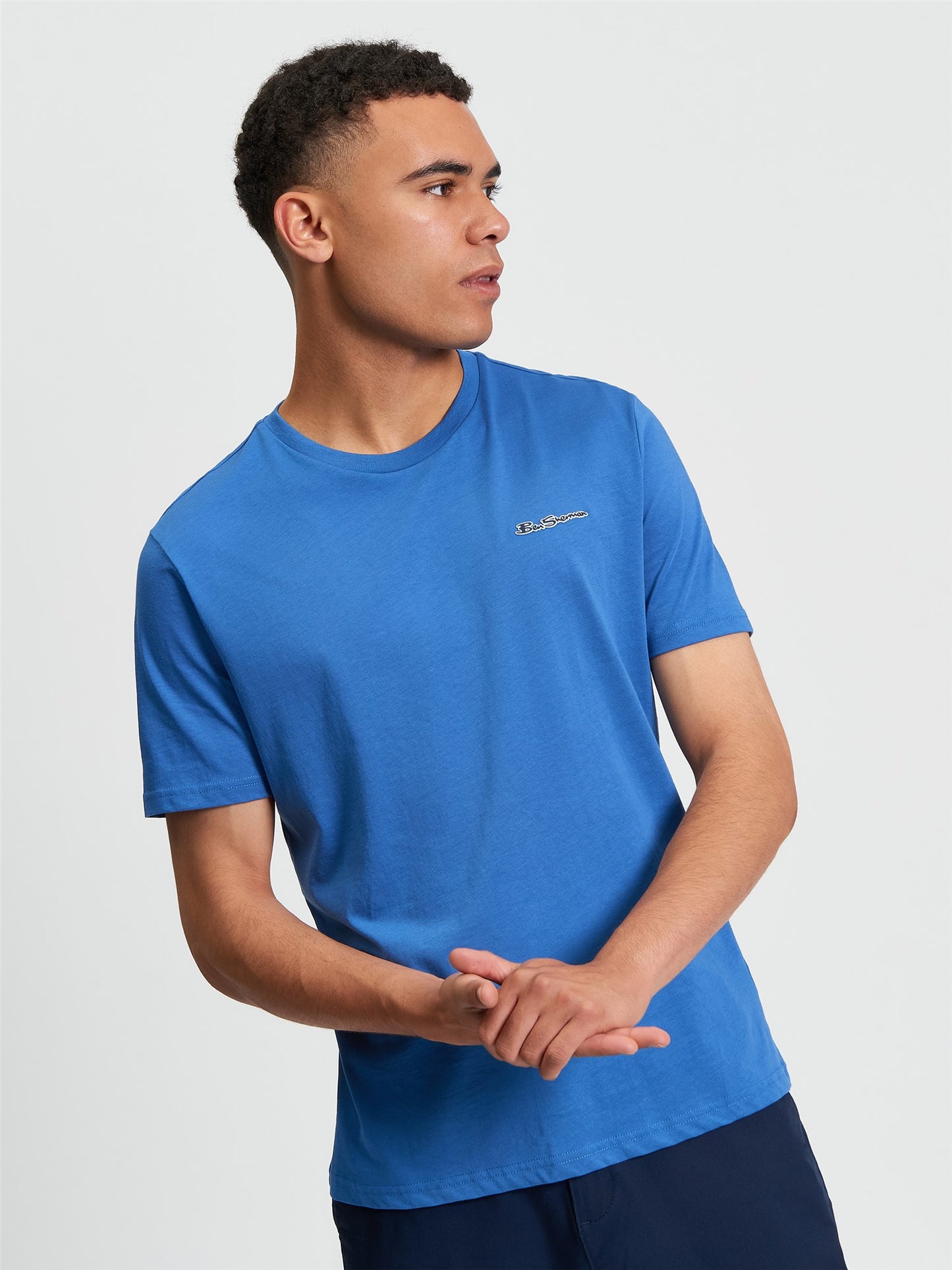 Ben Sherman Signature Logo T-Shirt Cobalt