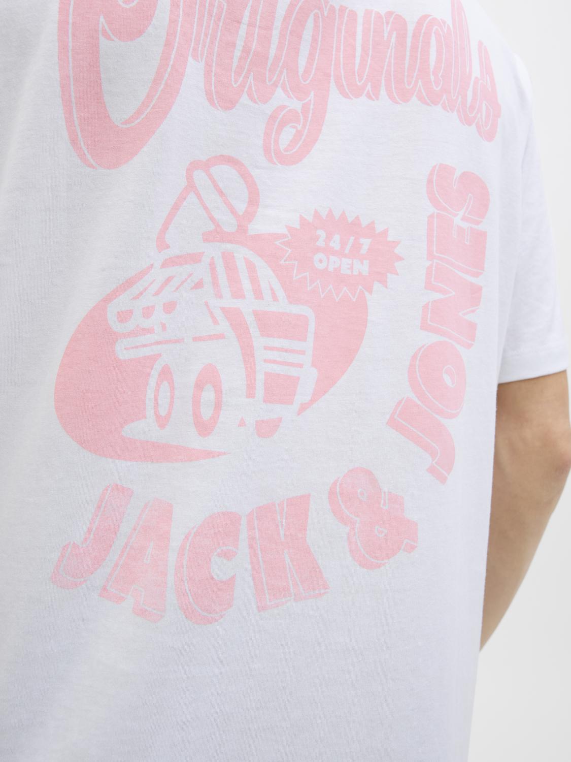 JACK & JONES JORSTUDIO T-Shirt Bright White