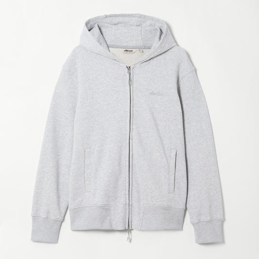 Ellesse Taurasi Full Zip Hoodie Light Grey Marl