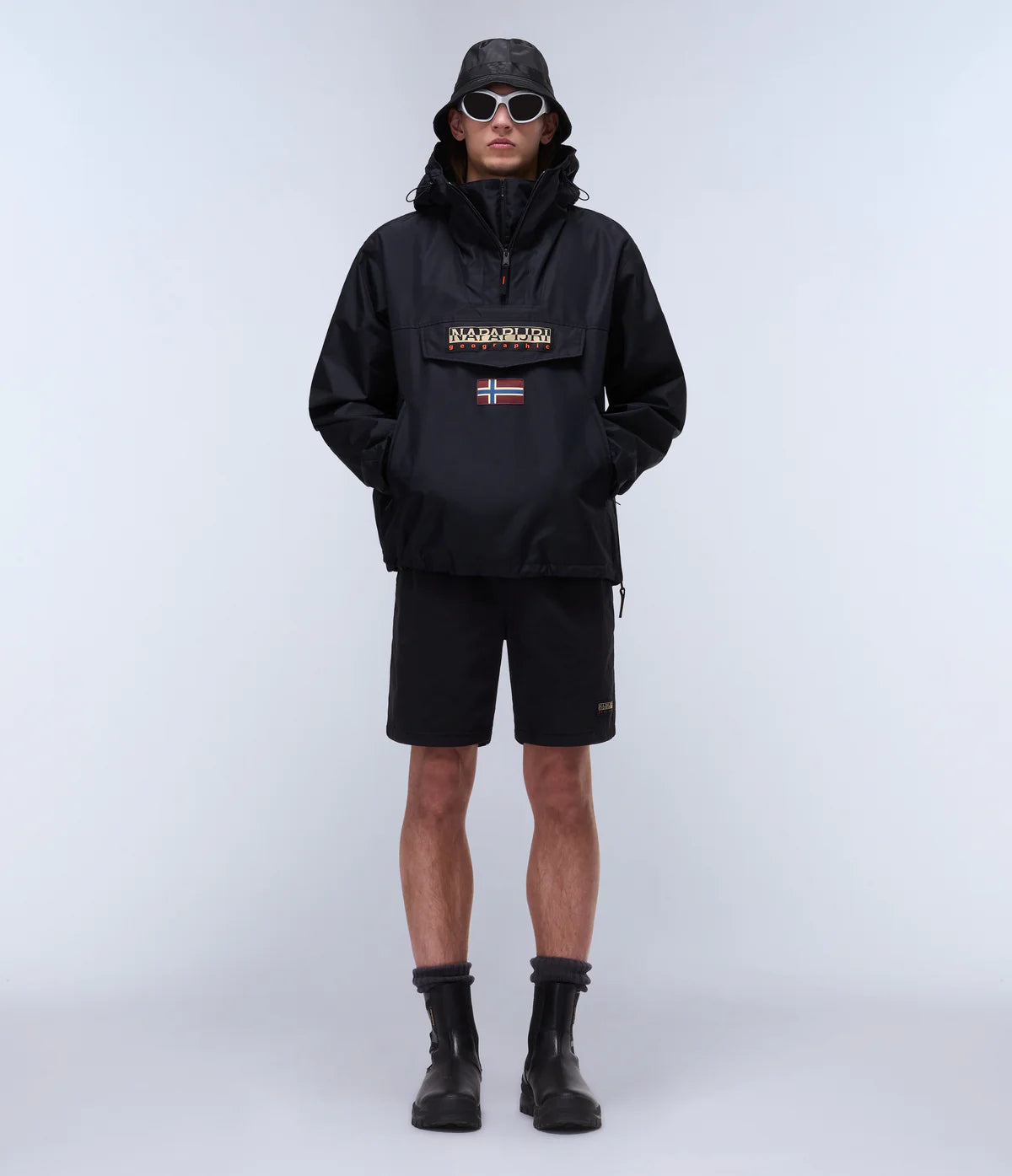 Napapijri Rainforest Next Anorak Jacket Black Beauty