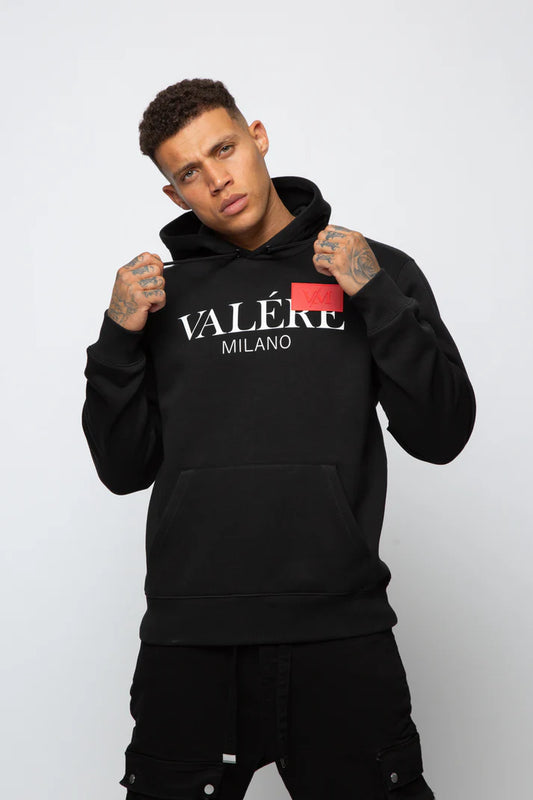 Valere Milano Veneto Hoodie Black