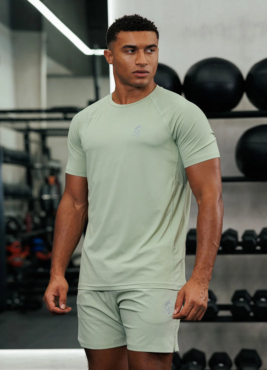 Gym King Energy T-Shirt Washed Sage