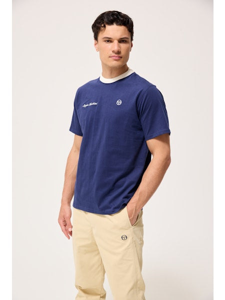 Sergio Tacchini Berto T-Shirt Maritime Blue
