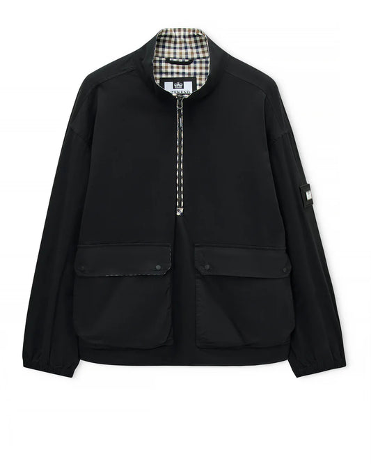 Weekend Offender Tiaret Overhead Jacket Black